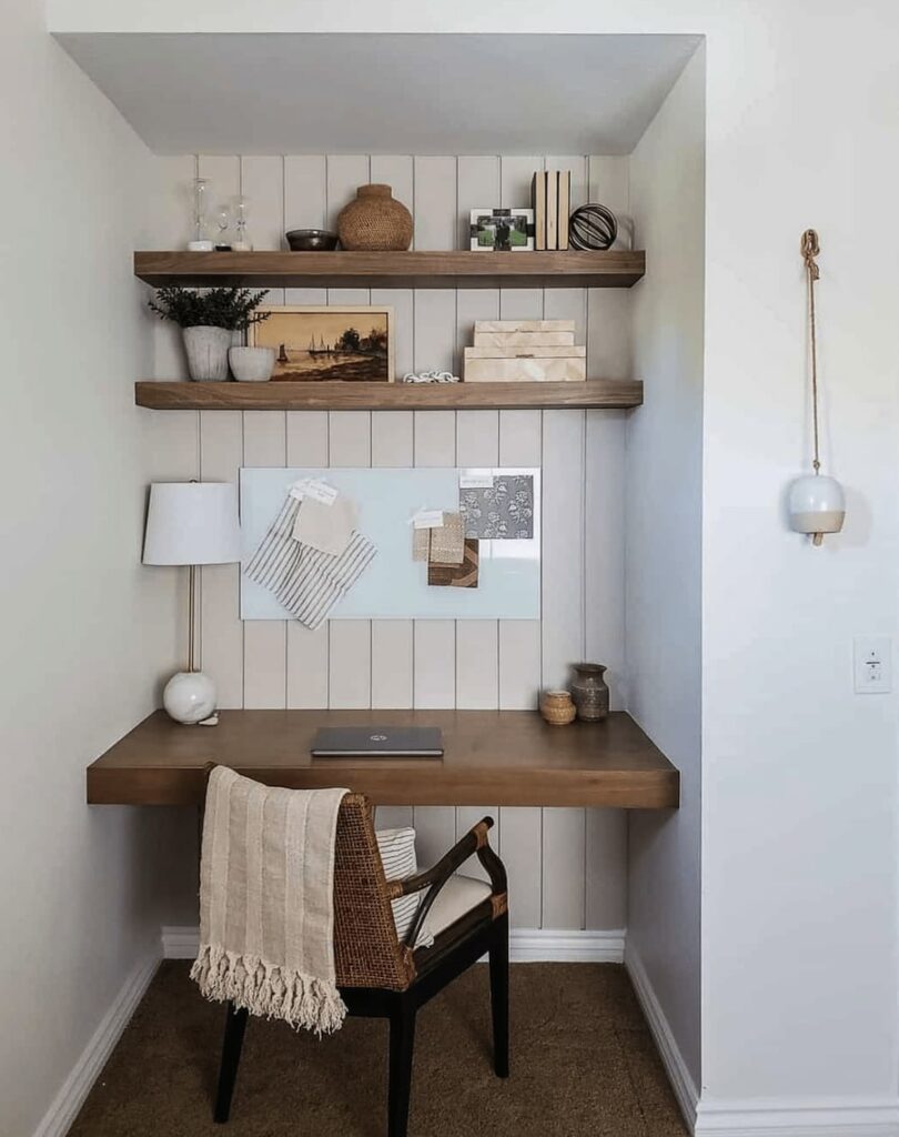 How to Convert a Closet into a Office | Closet Office - Canada