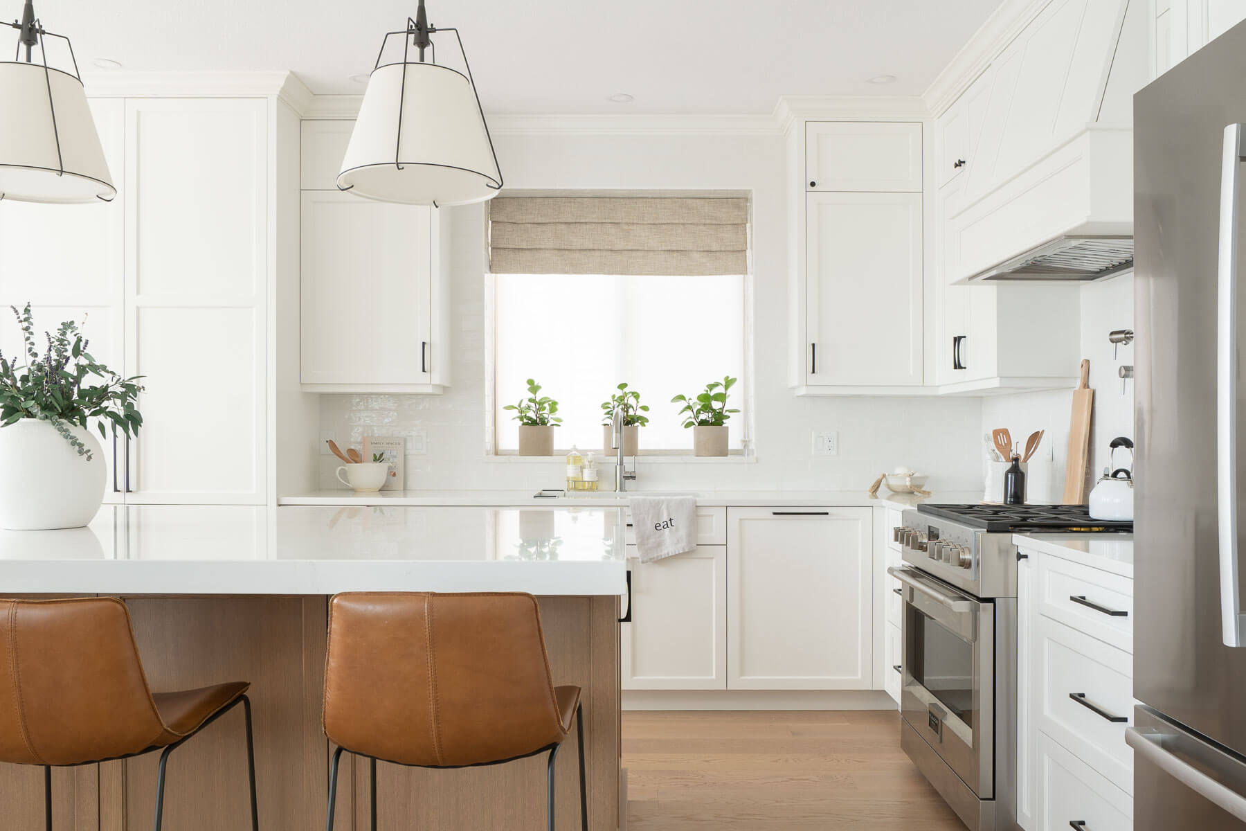 white kitchen renovation Port Moody