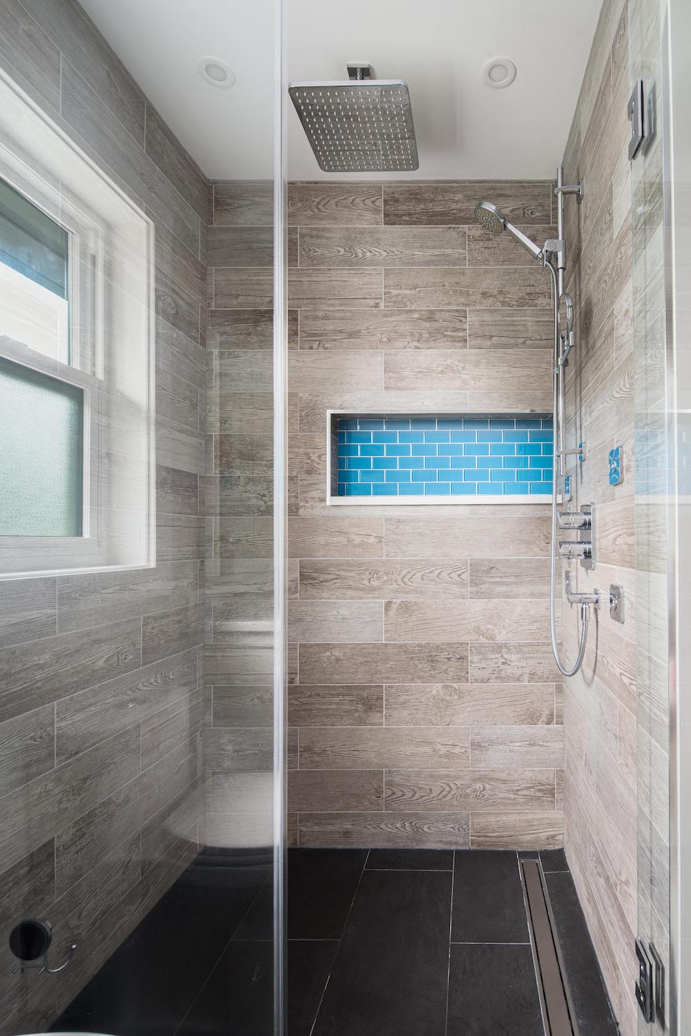 Maple Ridge shower remodel