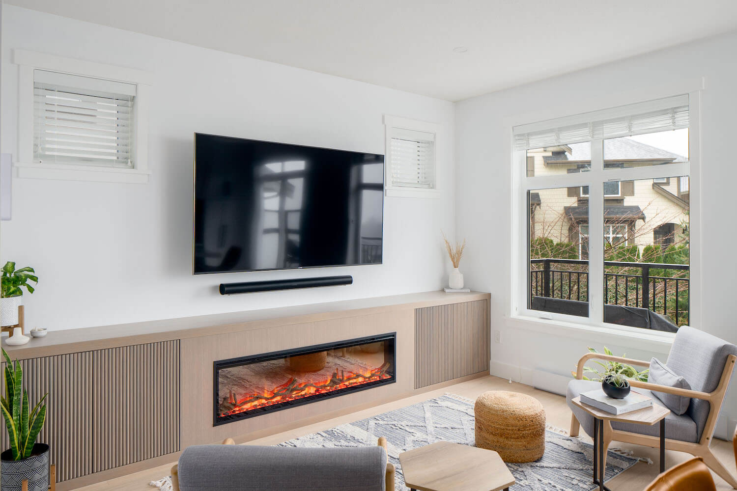 reeded wood millwork coquitlam