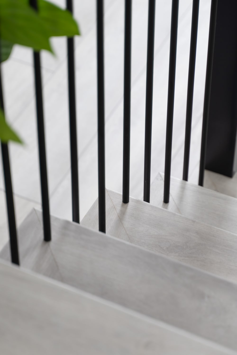 metal spindles staircase