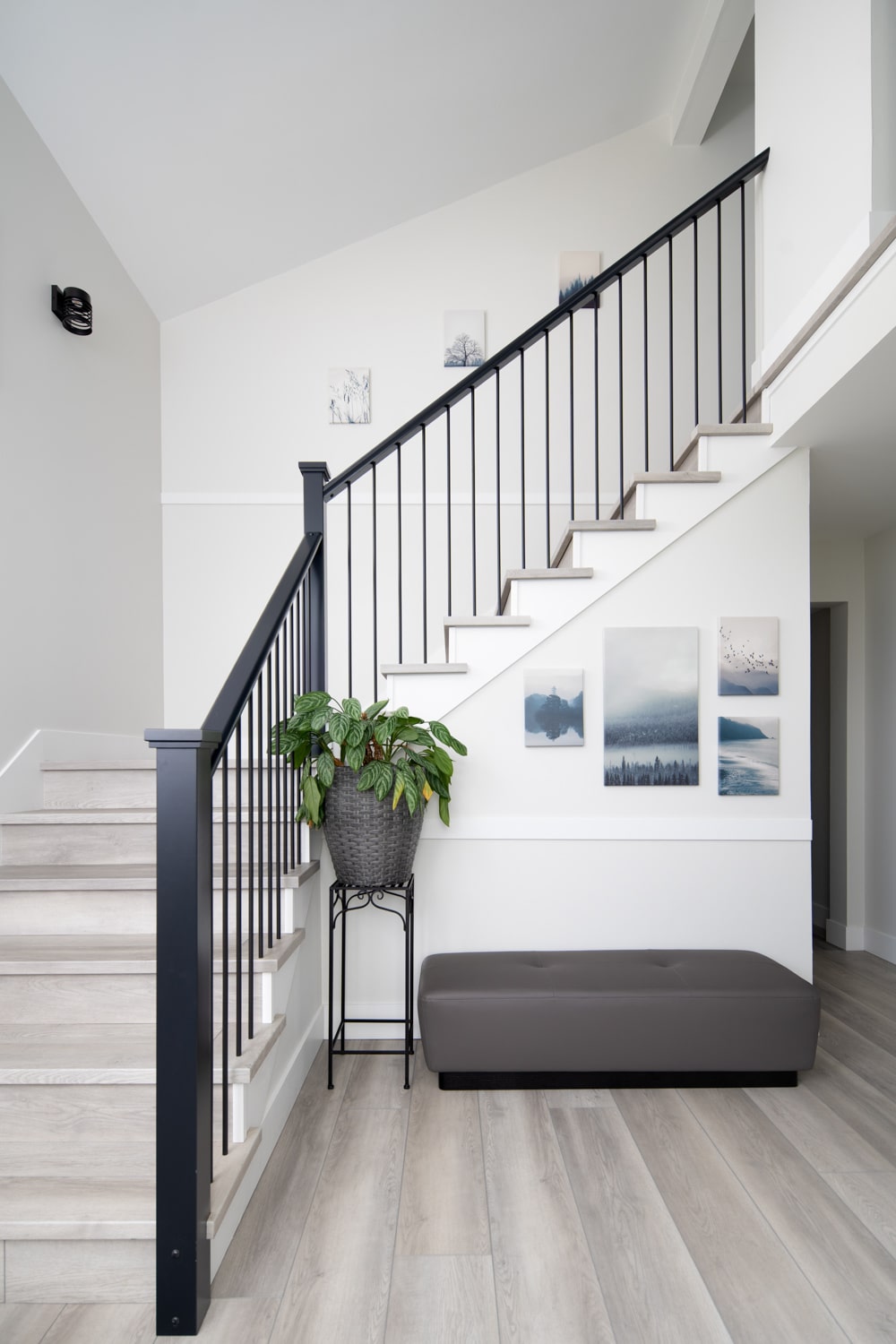 port coquitlam modern staircase