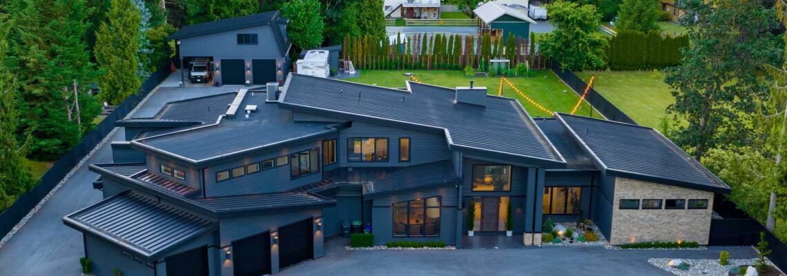 custom luxury home build in Langley, BC