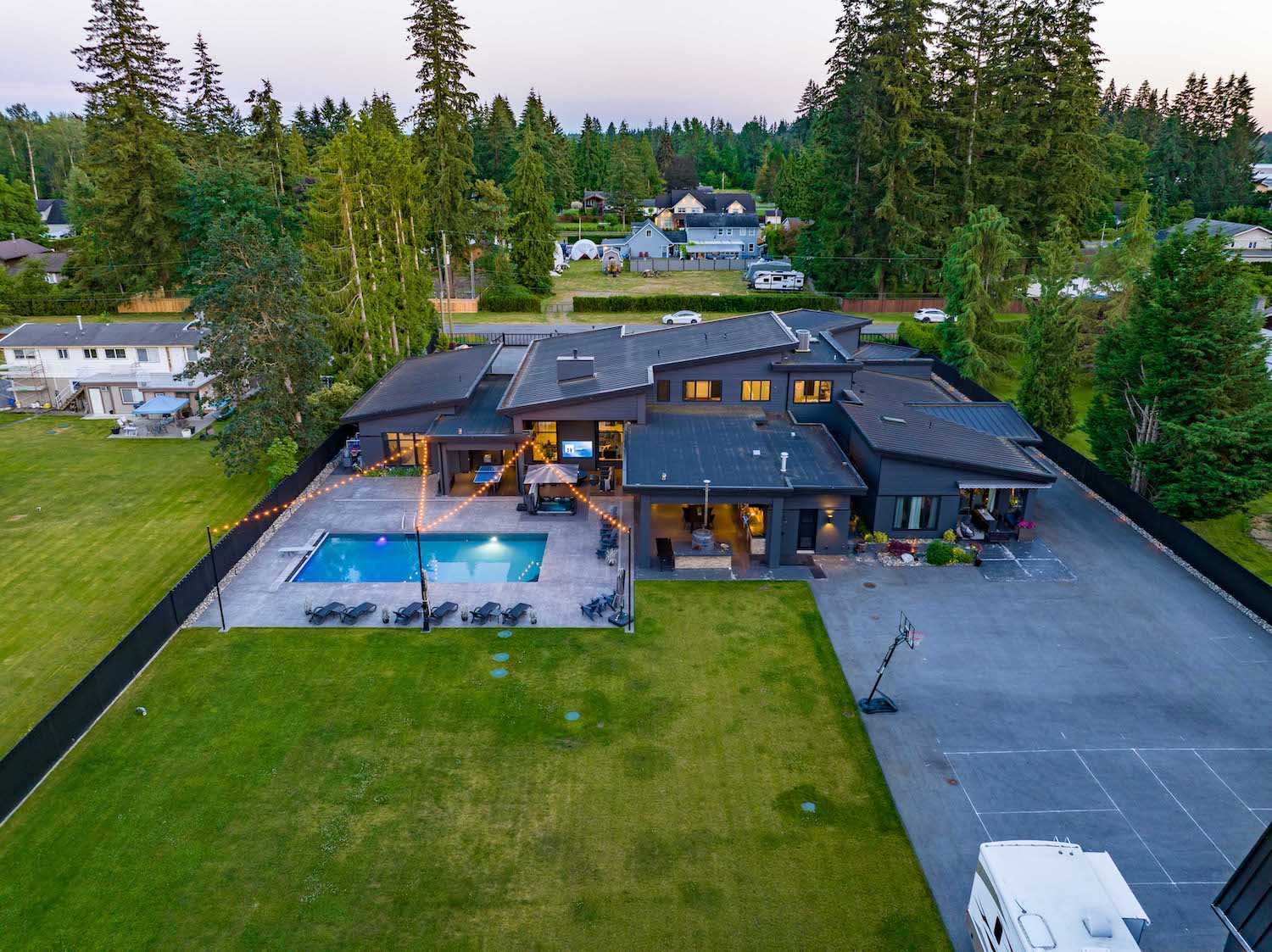 Langley home with pool