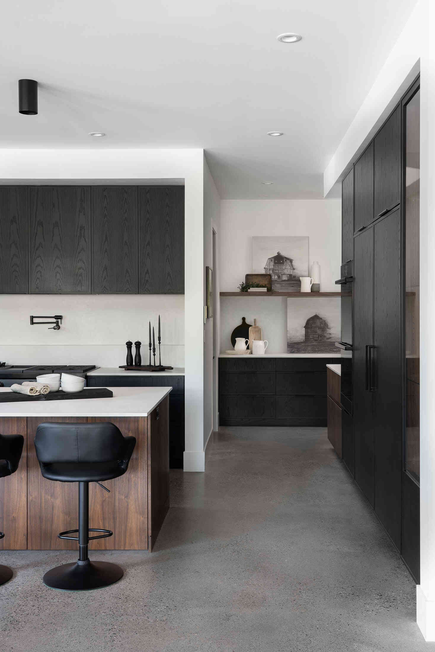 Kitchen with baking area