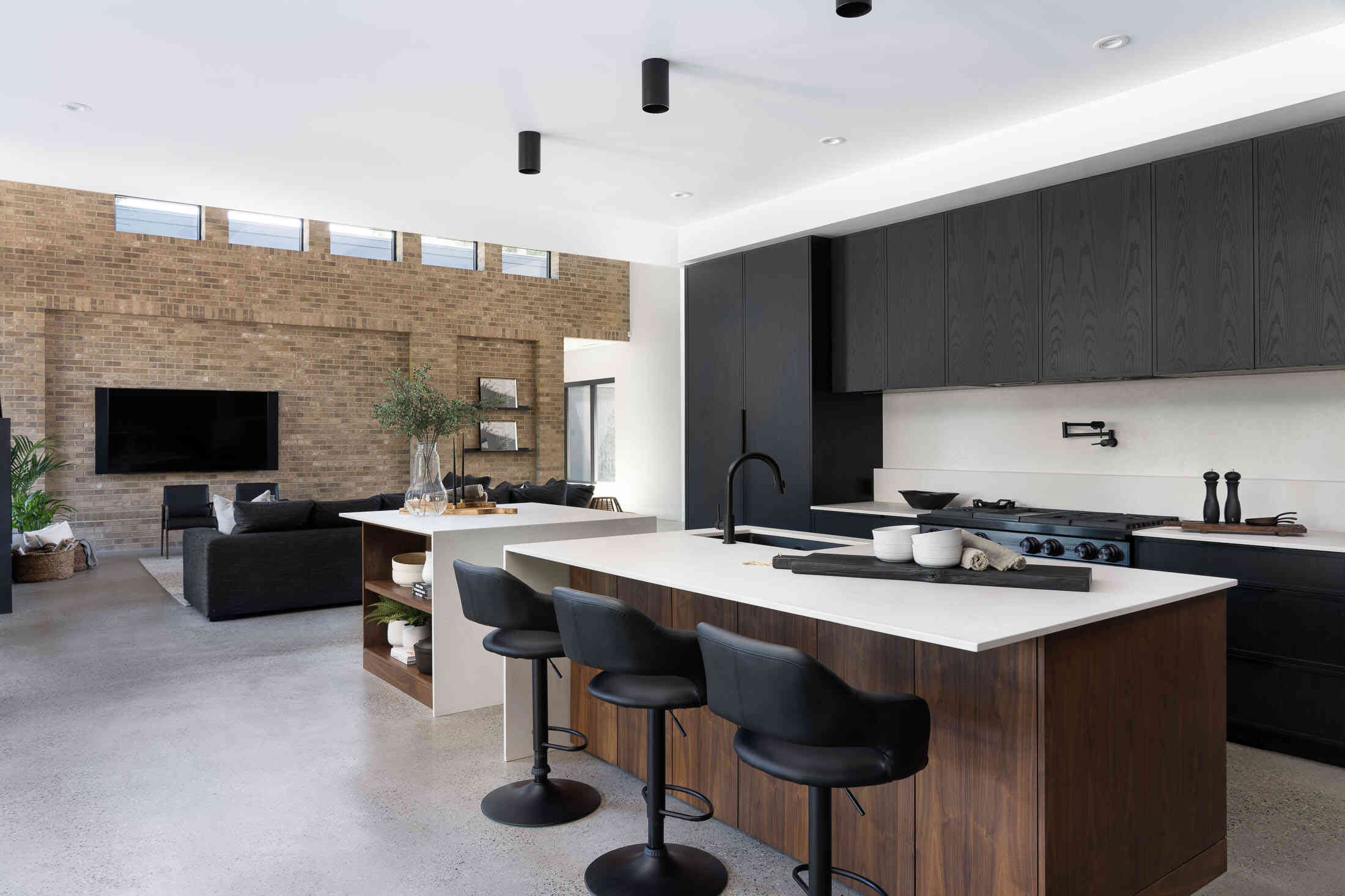 Modern minimalist kitchen in Langley