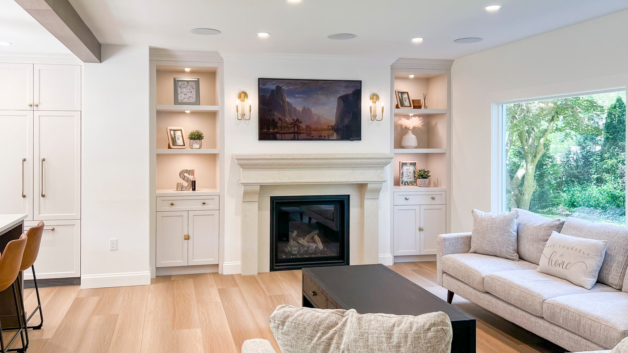 langley living room remodel