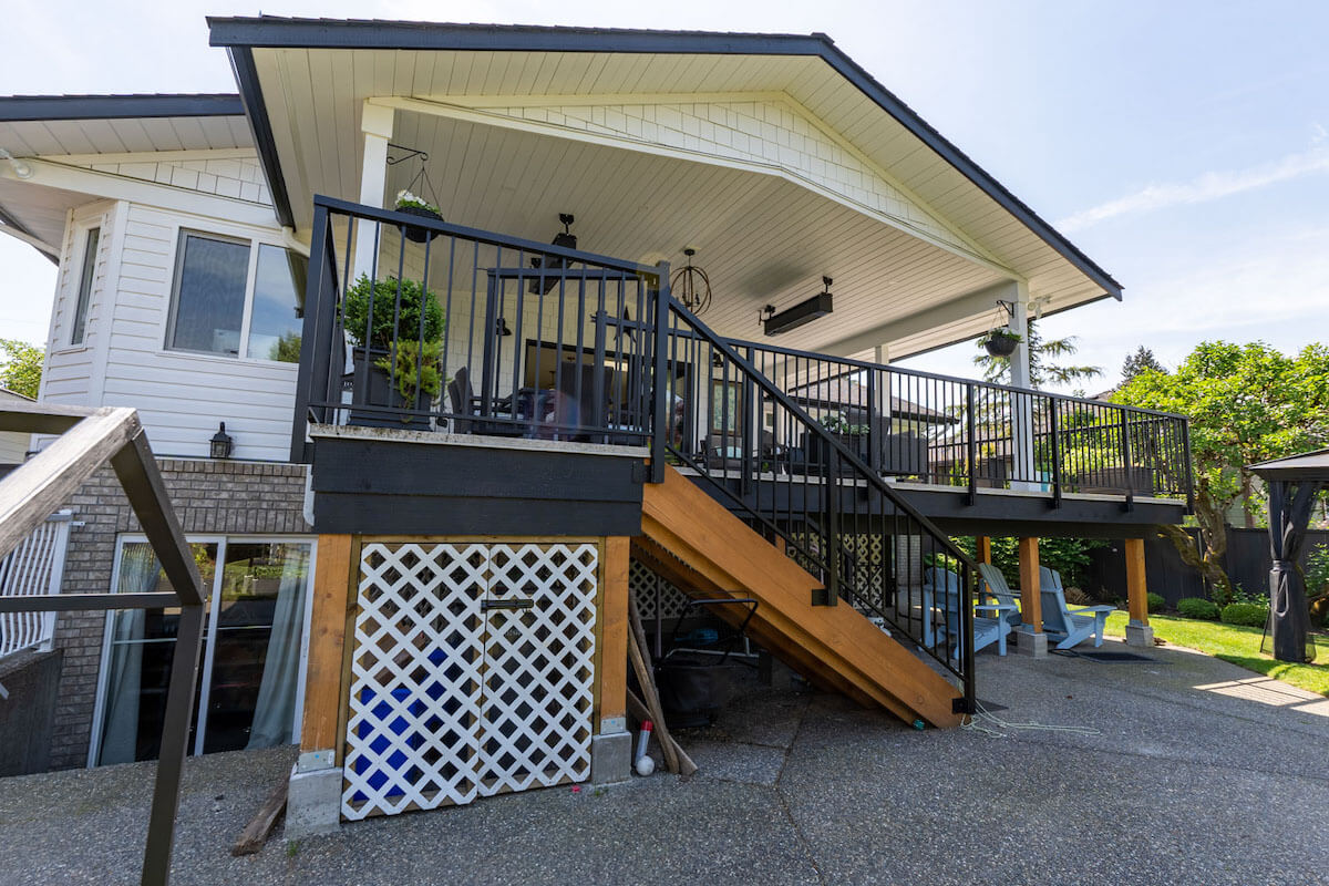 Coquitlam deck remodel