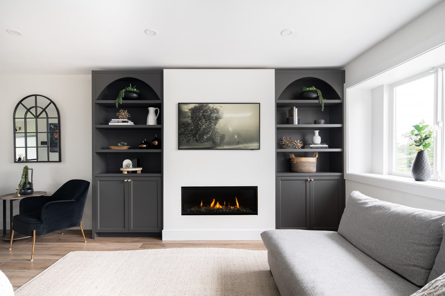 fireplace Burnaby remodel