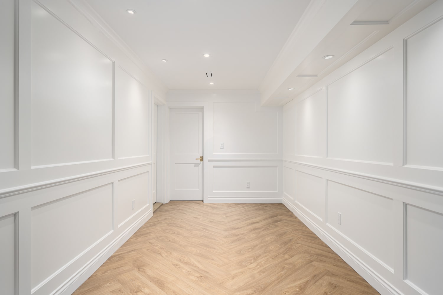 elegant basement renovation