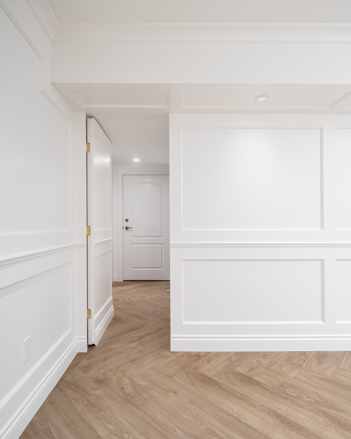 hidden door basement renovation