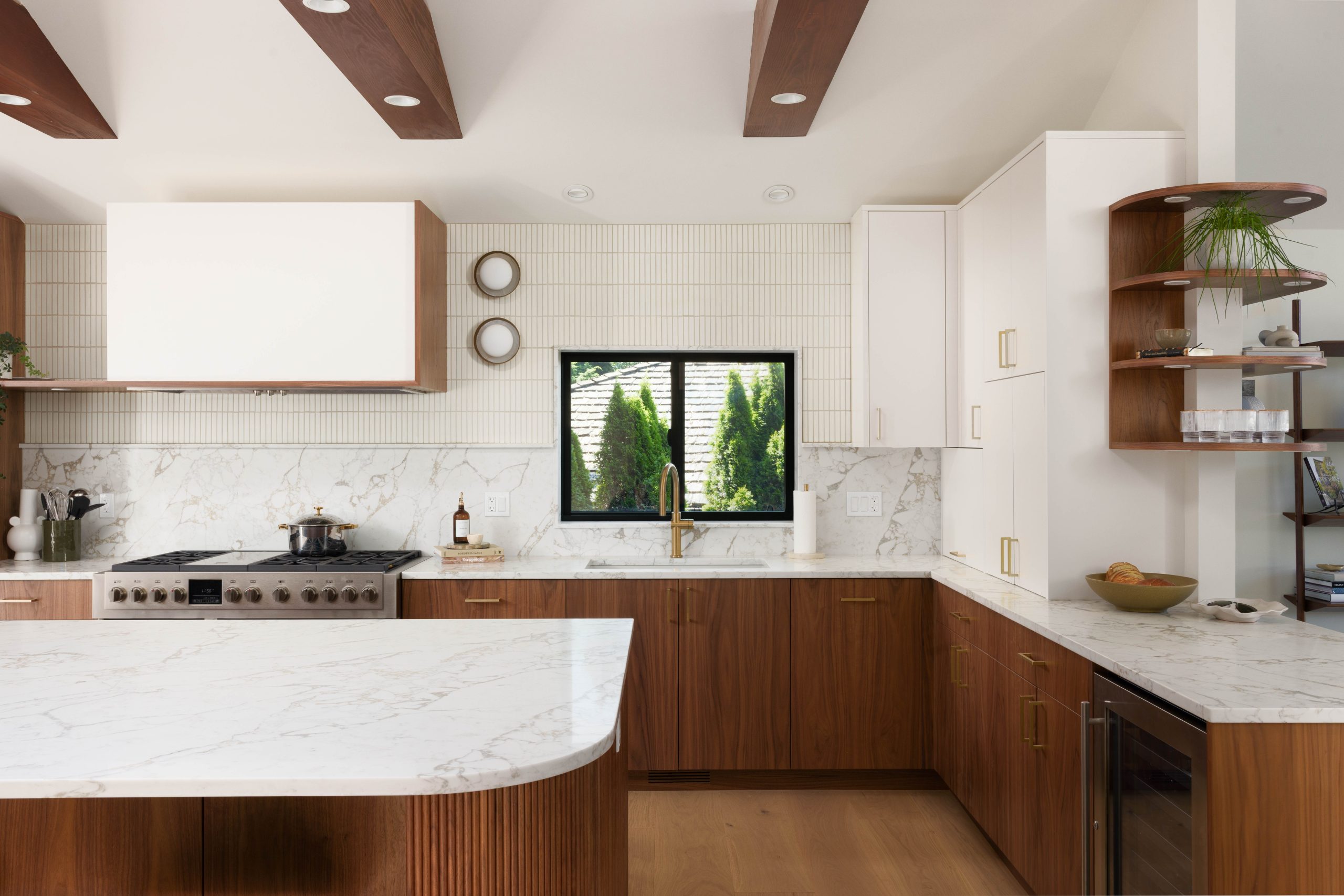 midcentury modern kitchen design port moody