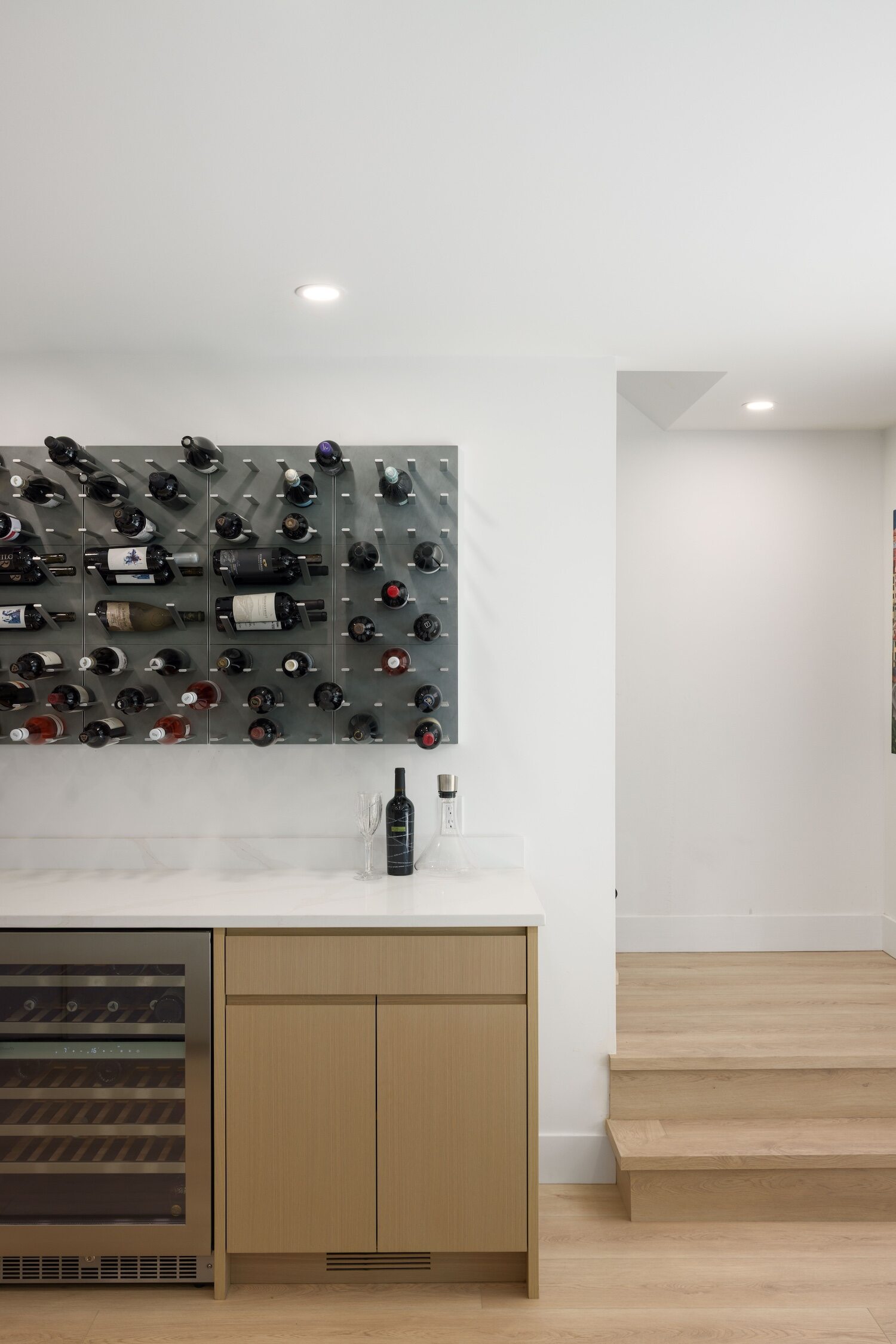 STACT wine wall coquitlam home
