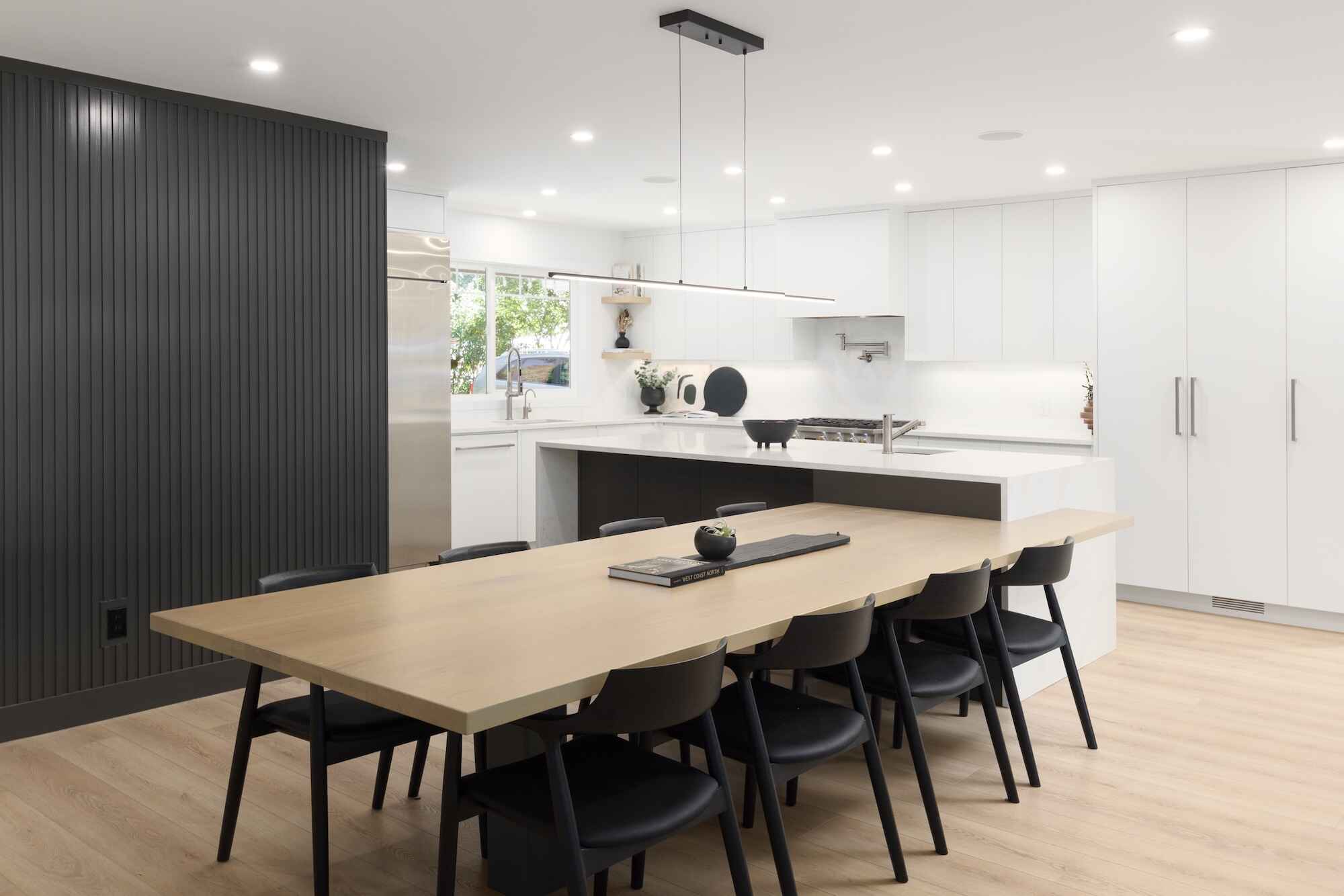 kitchen island with built-in table in Coquitlam