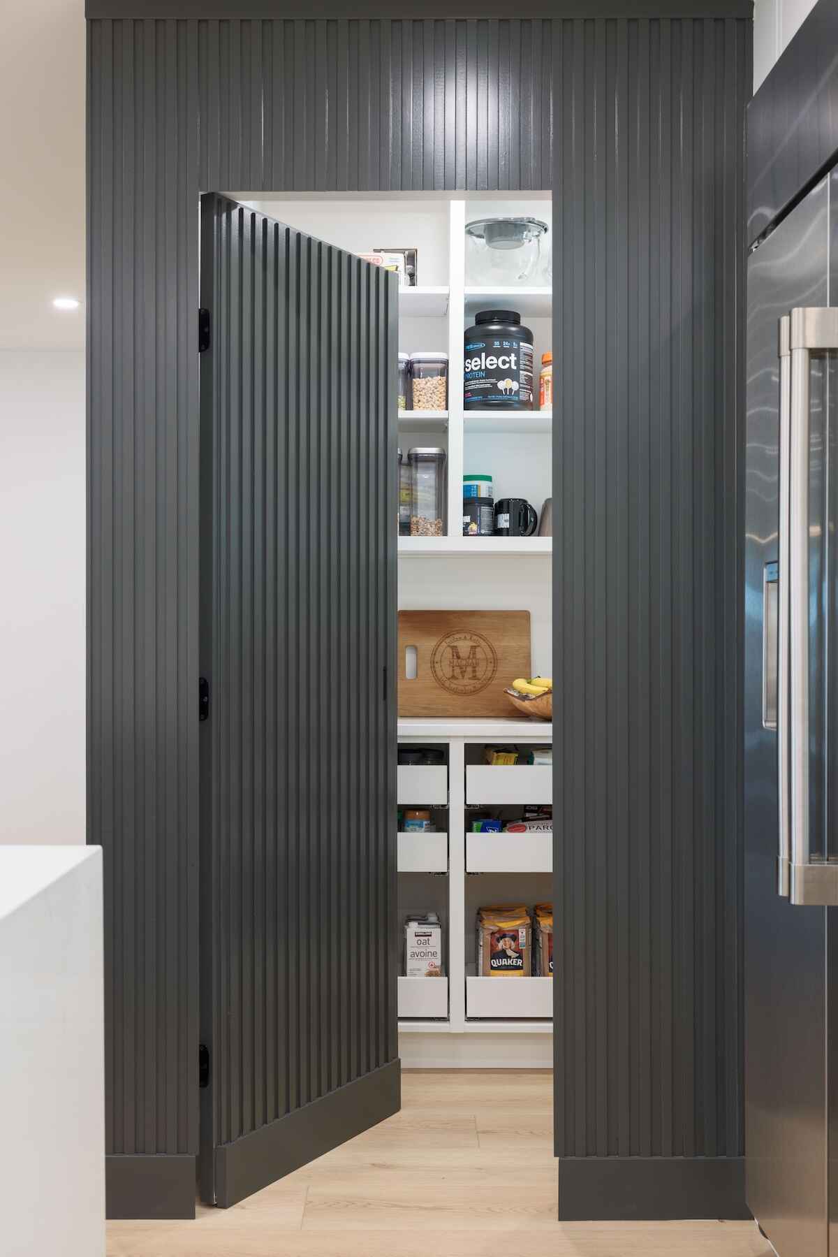 hidden pantry in Coquitlam home