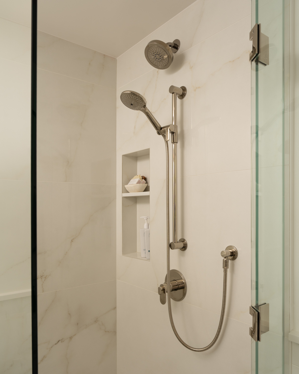 Pitt Meadows bathroom shower detail-Novero